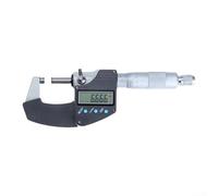 Micromètre électronique numérique de précision de 0,001 mm, affichage LCD, conversion métrique, pointes en alliage dur, argent, 0-25 mm (0-25 mm)