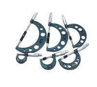 Micromètre en spirale extérieur 0-25mm / 25-50mm 50-75mm 75-100mm 100-125mmCaccureur 0.01mm jauge Vernier Caliper Outils de mesure pour l'usinage(75-100mm)