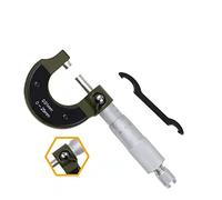 Micromètre extérieur 0-25mm 0.01mm Vernier Profondeur Caliper/Règle mécanique de haute précision, Micromètre à outils de mesure