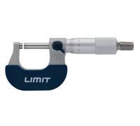 Micromètre extérieur analogique avec une plage de mesure de 0 à 25 mm résolution 0,01 mm Limit MMA0-25MM