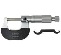 Micromètre extérieur analogique avec une plage de mesure de 0 à 25 mm résolution 0,01 mm MIB 87499100