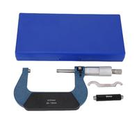 Micromètre extérieur, plage de 50 à 75 mm avec graduation de 0,01 mm | Mesurez les tailles externes avec précision avec ce micromètre de machiniste de 50 à 75 mm doté d'une enclume en carbure de t