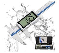 Micromètre, Metal Vernier Caliper Digital Caliper Large Screen Waterproof 150 Mm Caliper Measurement Tool