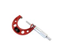 Micromètre, Micromètres extérieurs de précision 0-4 pouces 0,0001'' avec pointes en carbure, ensemble de 4 pièces 0-1"-2"-3-4" Outils de mesure industriels(1-2in)