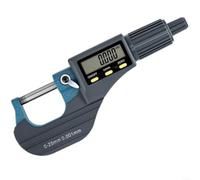 Micromètre numérique 0-25 mm, jauge électronique avec précision de 0,001 mm, pointe en carbure de tungstène, réinitialisation à point zéro pour mécanique et fabrication de bijoux