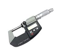 Micromètre numérique 0-25 mm micromètres électroniques à l'extérieur 0.001mm avec extra large LCD Micromètre numérique d'écran Outils de mesure numérique électroniques Jauge d'épaisseur pour outils de