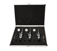Micromètre numérique à trois points, résolution 100-125 mm 0,001 mm for les tâches critiques d'usinage et d'inspection(335-44-950/6-12mm 3pcs)
