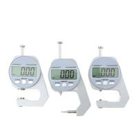 Micromètre numérique d'extérieur 0-10/20 mm, en alliage de zinc, unité de mesure d'épaisseur de paroi métrique/impériale(0-10mm B Thickness)