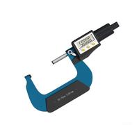 Micromètre numérique extérieur 0-25 mm/25-50 mm/50-75 mm/75-100 mm avec résolution de 0,001 mm, outil de mesure de précision pour jauge d'épaisseur métrique en mécanique (50-75 mm)