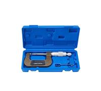 Micromètre numérique Micromètre à lame en acier inoxydable Mesure de rainure de clave Jauge d'épaisseur pour outils de mesure professionnels(0-25mm 4mm)