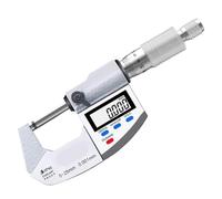 Micromètres en acier inoxydable IP65 de 0,001 mm, micromètres de diamètre extérieur, micromètre numérique(50-75mm)