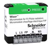 Micromodule encastré - Zigbee - Pilotage radiateur électrique fil pilote - CCT501801 - Schneider