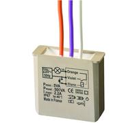 Micromodule télévariateur encastrable filaire 500W - URMET YOKIS - MTV500E