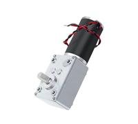Micromoteur à vis sans fin à courant continu 12 V ~ 24 V, couple élevé 100 kg/cm, avec support fixe(80RPM,24V)