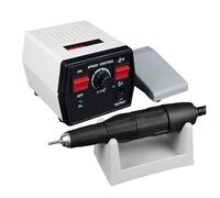 Micromoteur De Polissage, Micromoteur De Polissage À Main De 65 W avec Pédale, Vitesse Réglable De 0 À 35 000 TR/Min Et Tête De Polissage Remplaçable, pour Laboratoire, Céramique, Silicone