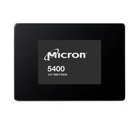 Micron 5400 PRO - SSD - chiffré - 7.68 To - interne - 2.5" - SATA 6Gb/s - AES 256 bits - Self-Encrypting Drive (SED), TCG Enterprise SSC