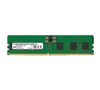 Micron - DDR5 - module - 16 Go - DIMM 288 broches - 6400 MHz / PC5-51200 - CL52 - 1.1 V - mémoire enregistré - ECC - vert G