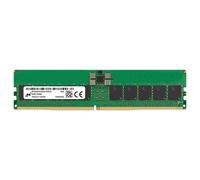 Micron - DDR5 - module - 32 Go - DIMM 288 broches - 6400 MHz / PC5-51200 - CL52 - 1.1 V - mémoire enregistré - ECC - vert