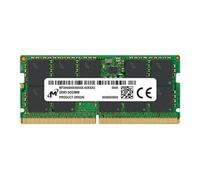 Micron - Module DDR5-32 Go - So DIMM 262 Broches - 4800 MHz / PC5-38400 - CL40-1.1 V - sans Tampon - ECC