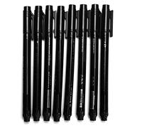 Micron Liner Fine Tip Pen Set 8pcs Black Ink Waterproof Drawing Pens for Comic Sketching Technical Drawing and Office School Stationery PP Pen Pole