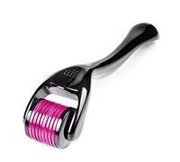 Microneedle Derma Roller - 540 Micro Needle Skin Care System - Ideal to Keep Your Skin Young and Radiant - Titanium for Silky Smooth and Beautiful Skin - Includes FREE E-Book - By Sandine (1mm)