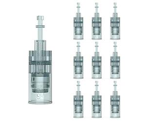 Microneedling Derma Roller Lot de 10 cartouches pour stylo roller M8/M7S J15116 0,25 mm