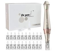 Microneedling Dermapen Sans Fil Dr.pen Ultime E30 Cartouches électriques Derma Pen Outils de Beauté pour le Soin de la Peau du Visage avec Cartouches 10 * 12P+10 * 36P