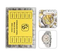 Microo Vis De Réparation - 500 Pièces De Vis Électroniques Autotaraudeuses, Petits Clous De Rechange En Métal, Kit De Réparation De Précision Autotaraudeuse | Assortiment Durable Pour Téléphones Porta