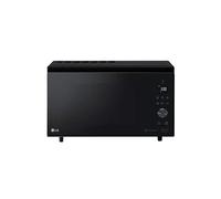 LG MJ3965ACS Four à micro-ondes combiné 4-en-1 en acier inoxydable doté de la technologie Smart Inverter Four à convection maximale de 1850 W Grill de 950 W Micro-ondes de 1100 W Capacité de 39 l Noir