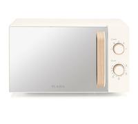 Micro-ondes FLAMA 1831FL, 20L, 700W, S/Gril, Verre/Crème