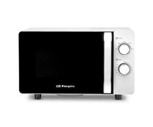 Microondas Orbegozo MI 2060 CE 20 Litros 700 W Tecnología Flatbed Interior Cerámico