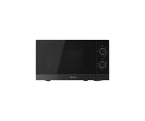 Microondas Teka MW FS20 G BK 20L 700W con Grill 1000W 5 Niveles Botones Negro