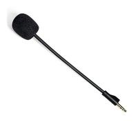 Microphone 3,5 mm pour casque de jeu Logitech G Pro X avec housse en mousse noire pour Logitech G Pro X