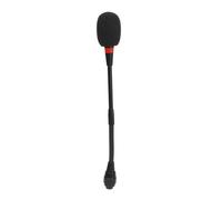 Microphone à condensateur à col de cygne conception de bureau flexible avec | Microphone col de cygne flexible avec bonnette anti-vent et voyant d'alimentation pour conférences et cours
