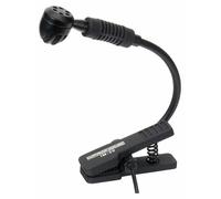 Microphone à Condensateur Clip Pince pour Instrument a Vents Saxphone Trompette