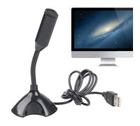 Microphone à condensateur de bureau - Appareils USB Plug Play, sons professionnels, contrôle muet | Microphone compatible pour chat de jeu, streaming, chant, enregistrement, cours, installation de