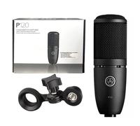 Microphone À Condensateur De Studio P120 Xlr Noir Pour Microphone Akg,Enregistrement Professionnel Et En Studio À Domicile.P120.