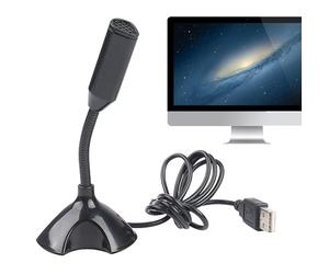 Microphone à condensateur de table - Appareils USB Plug Play, collecte de sons professionnelle, contrôle muet | micro-phone compatible pour jeux, chat, streaming, chant, enregistrement, leçons ,