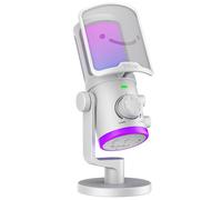 Microphone à condensateur - FIFINE - AM6 - USB - Cardioïde - Blanc