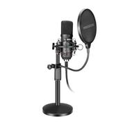 Generique Microphone à condensateur Mozos MKIT-900PRO 192 kHz / 24 bits Cardioïde Filaire
