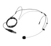 Microphone à condensateur omnidirectionnel avec connecteur XLR à 4 broches, suppression du bruit, pour sac sans fil