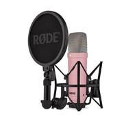 Microphone à condensateur - RØDE - NT1 Signature Series - Rose - Faible bruit - Accessoires inclus