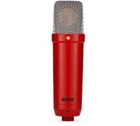 RØDE Microphone à condensateur NT1 Série Signature – Accessoires, streaming et podcasts Rouge