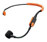 Shure SM31FH Noir, Orange Microphone cravate