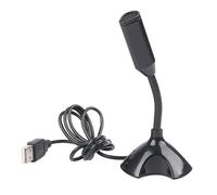 Microphone à condensateur USB - de Bureau Plug Play, des écouteurs | Microphones avec Revers de réduction du Bruit sans Fil pour discuter en Ligne Home Studio Enregistrement vidéo