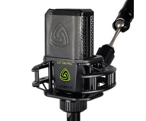 Microphone à condensateur XLR pour voix et chant - LCT 240 PRO - Capsule à condensateur professionnel - Support de microphone et protection contre le vent - Parfait pour l'enregistrement à domicile