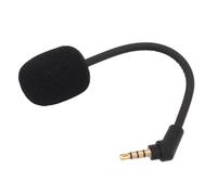 Microphone à perche détachable pour Steelseries Arctis 1 et HyperX Cloud Flight S, micro de jeu de remplacement avec bras flexible à 360 et