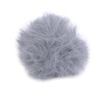 Microphone à rabat avec pare-brise classique de 6 à 20 mm de diamètre qui offre une réduction du bruit pour capturer le son en plein air