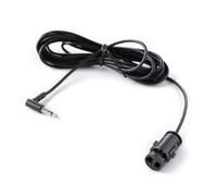 Microphone antibruit de 3,5 mm avec câble de 3 mètres pour voiture stéréo de voiture, réunions, systèmes de navigation sur véhicule