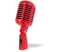 Microphone au style rétro classique - Pyle - Rouge Rouge G